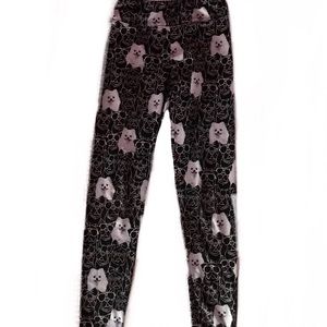 Cutie Pomeranian Leggings for Girls